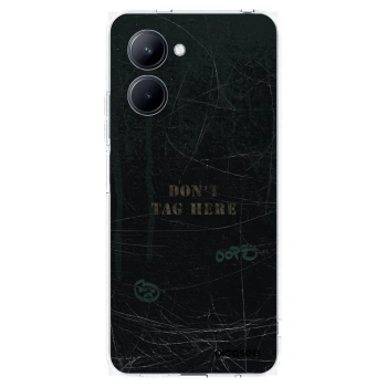 Picasee silikonski prozorni ovitek za Realme C33 (2023) - DON´T TAG