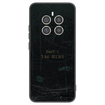 Picasee silikonski črni ovitek za Realme 12 Pro 5G - DON´T TAG