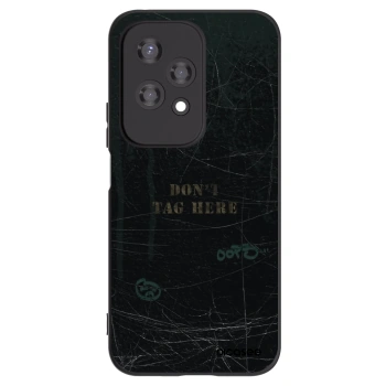 Picasee silikonski črni ovitek za Honor 200 Lite - DON´T TAG