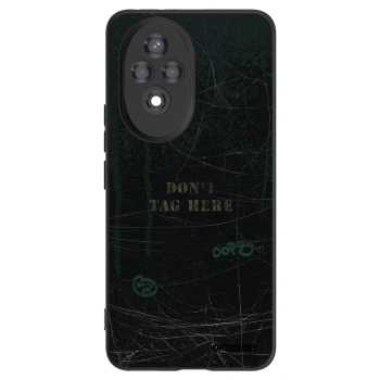 Picasee silikonski črni ovitek za Honor 200 Pro 5G - DON´T TAG