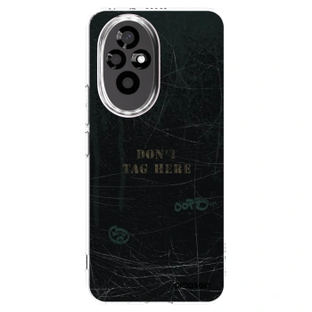 Picasee silikonski prozorni ovitek za Honor 200 Pro 5G - DON´T TAG