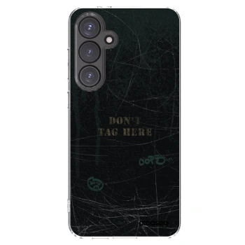 Picasee silikonski prozorni ovitek za Samsung Galaxy S24 FE S721B - DON´T TAG