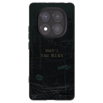 Picasee silikonski črni ovitek za Xiaomi Redmi Note 14 Pro 5G - DON´T TAG