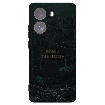 Picasee silikonski črni ovitek za Xiaomi Poco X7 - DON´T TAG