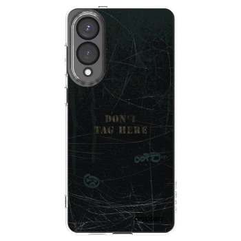 Picasee silikonski prozorni ovitek za Samsung Galaxy S25 Edge 5G - DON´T TAG