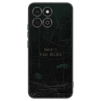 Picasee silikonski črni ovitek za Honor 200 Smart 5G - DON´T TAG