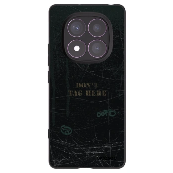 Picasee silikonski črni ovitek za Xiaomi Redmi Note 14 Pro 4G - DON´T TAG