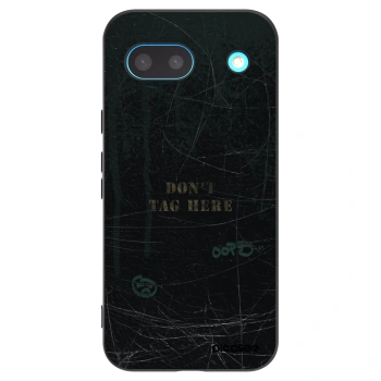 Picasee silikonski črni ovitek za Google Pixel 8a - DON´T TAG