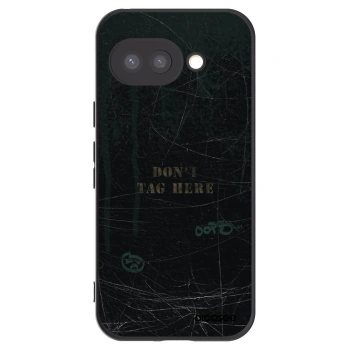 Picasee silikonski črni ovitek za Google Pixel 9a - DON´T TAG