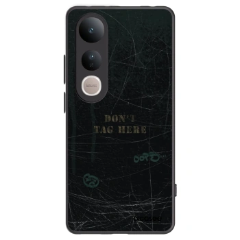Picasee silikonski črni ovitek za Vivo V50 Lite 5G - DON´T TAG