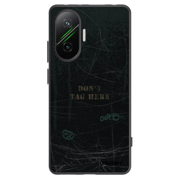 Picasee silikonski črni ovitek za Xiaomi Poco F7 Pro 5G - DON´T TAG