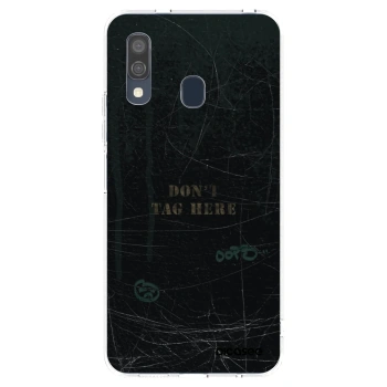 Picasee silikonski prozorni ovitek za Samsung Galaxy A40 A405F - DON´T TAG