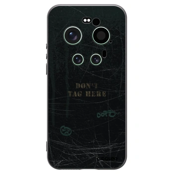 Picasee silikonski črni ovitek za Xiaomi 17 Ultra - DON´T TAG