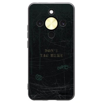 Picasee silikonski črni ovitek za Honor Magic8 Lite 5G - DON´T TAG