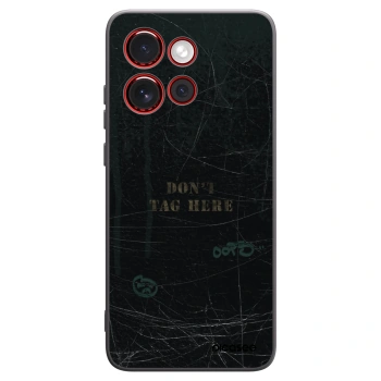 Picasee silikonski črni ovitek za Motorola Edge 60 Neo 5G - DON´T TAG