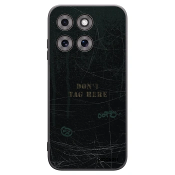 Picasee silikonski črni ovitek za Motorola Moto G77 - DON´T TAG