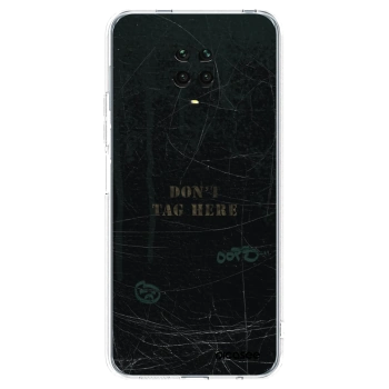 Picasee silikonski prozorni ovitek za Xiaomi Redmi Note 9S - DON´T TAG