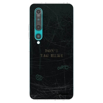 Picasee silikonski prozorni ovitek za Xiaomi Mi 10 - DON´T TAG