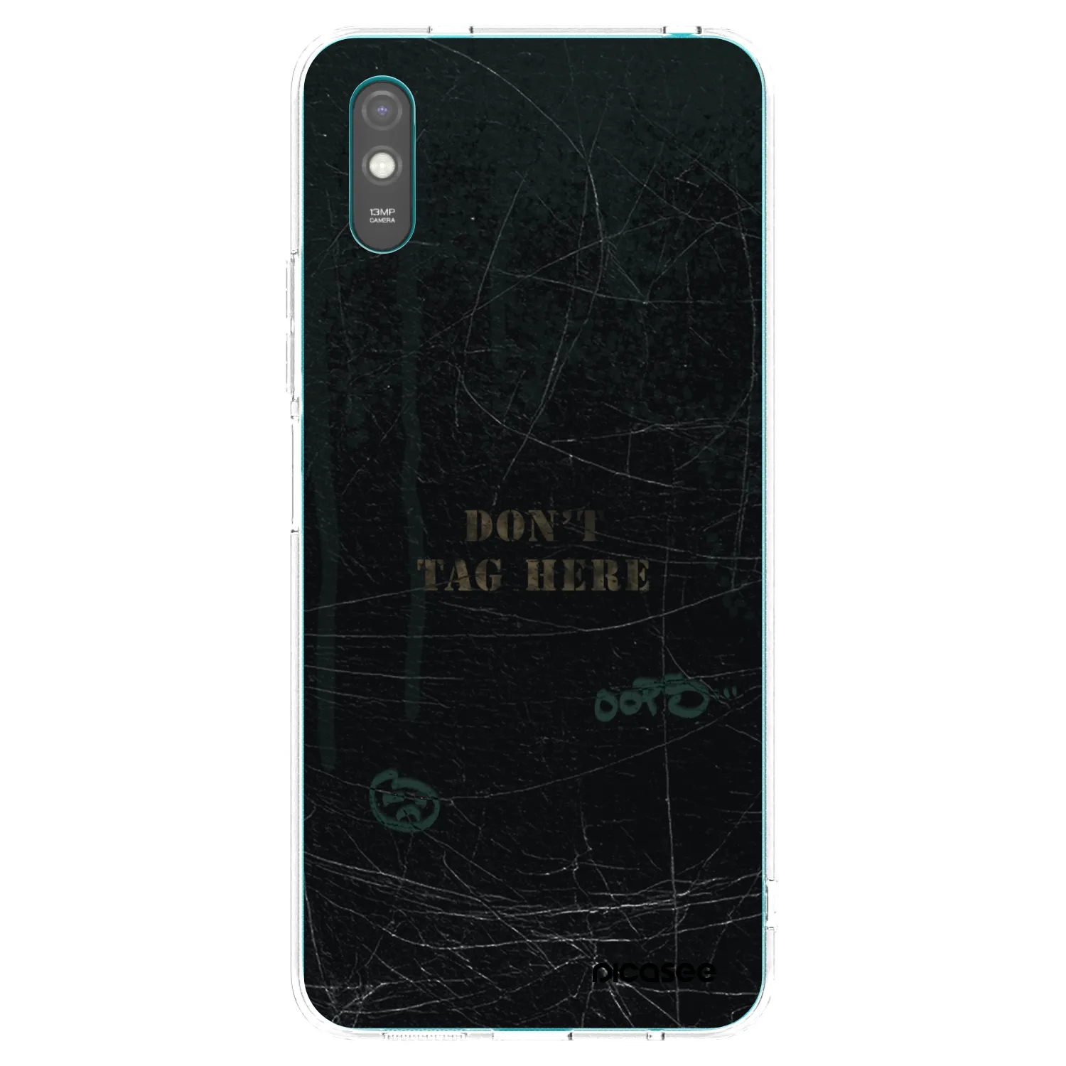 Picasee silikonski prozorni ovitek za Xiaomi Redmi 9A - DON´T TAG