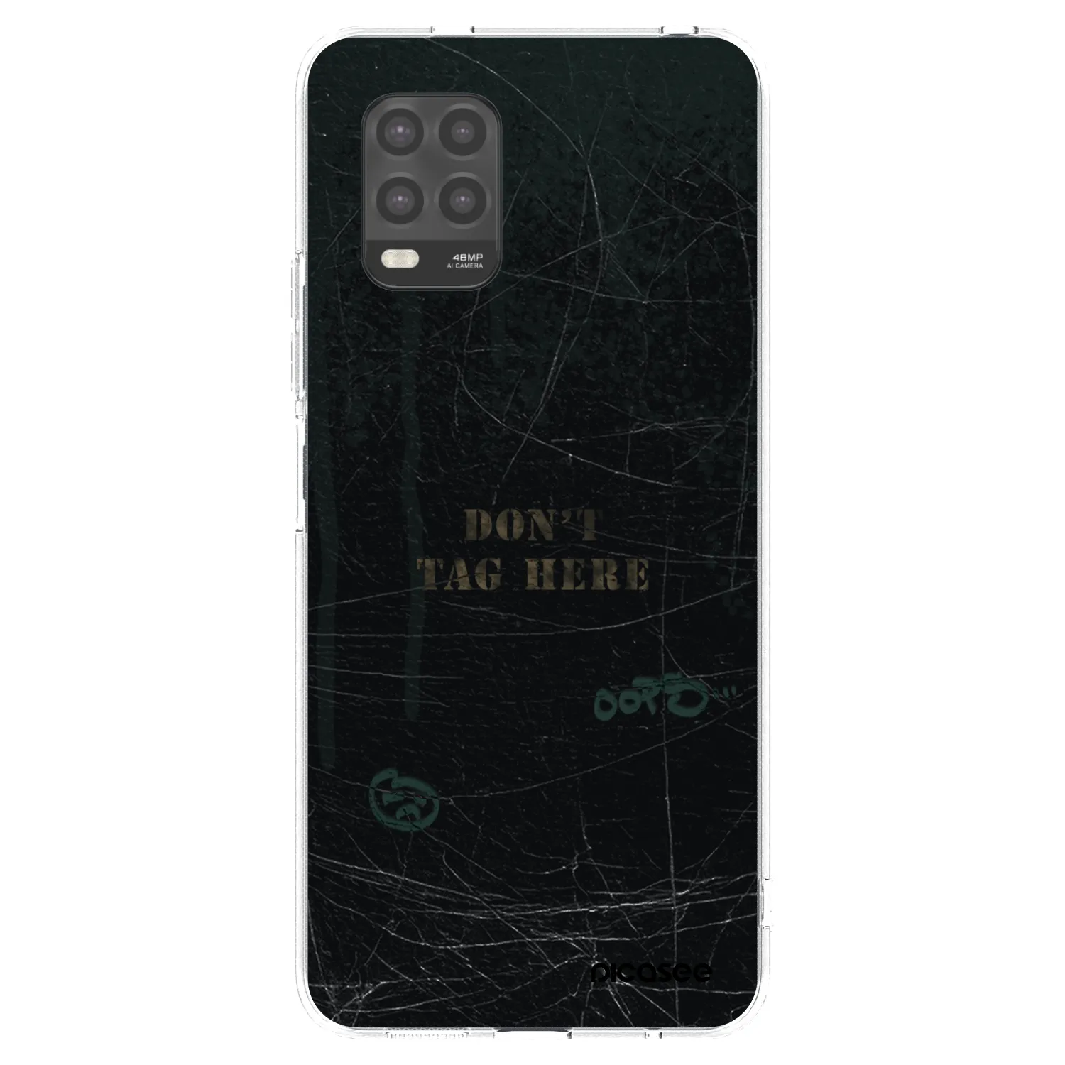 Picasee silikonski prozorni ovitek za Xiaomi Mi 10 Lite - DON´T TAG