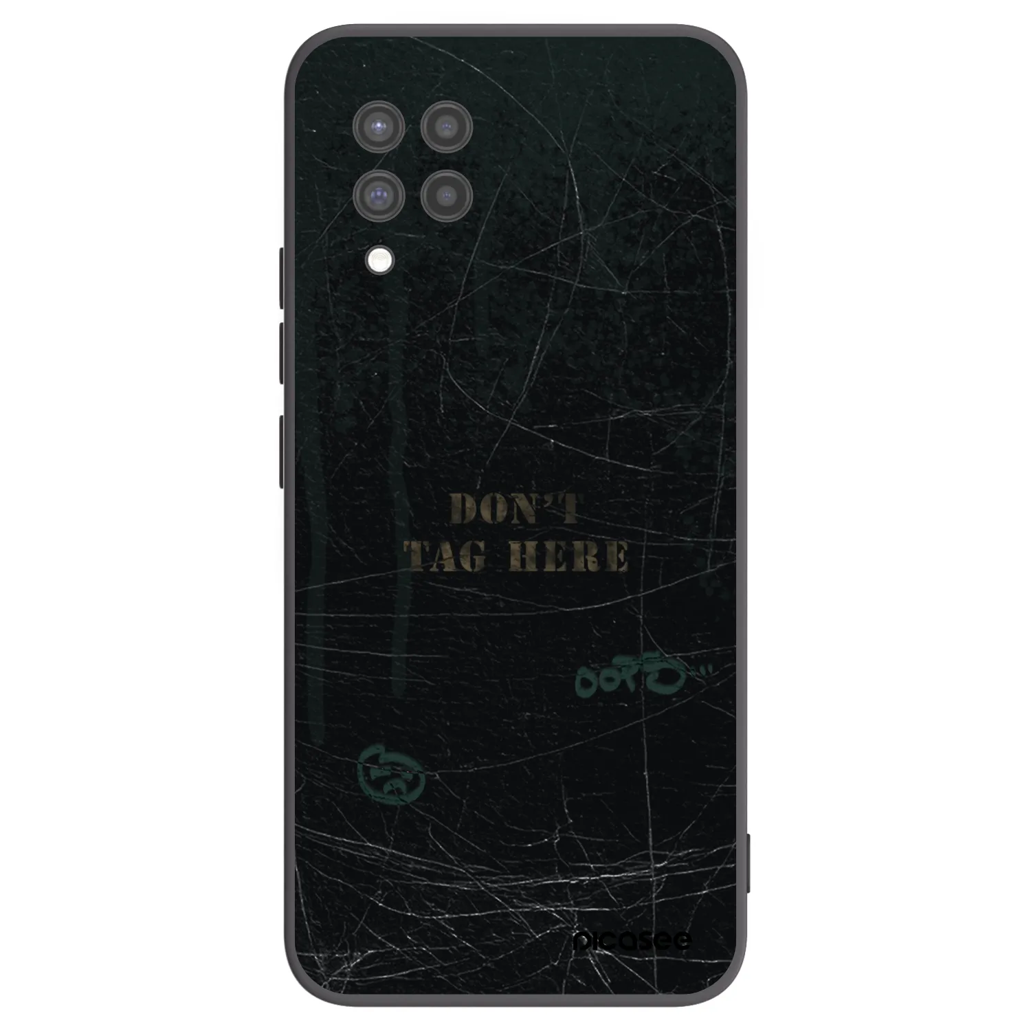 Picasee silikonski črni ovitek za Samsung Galaxy A42 A426B - DON´T TAG