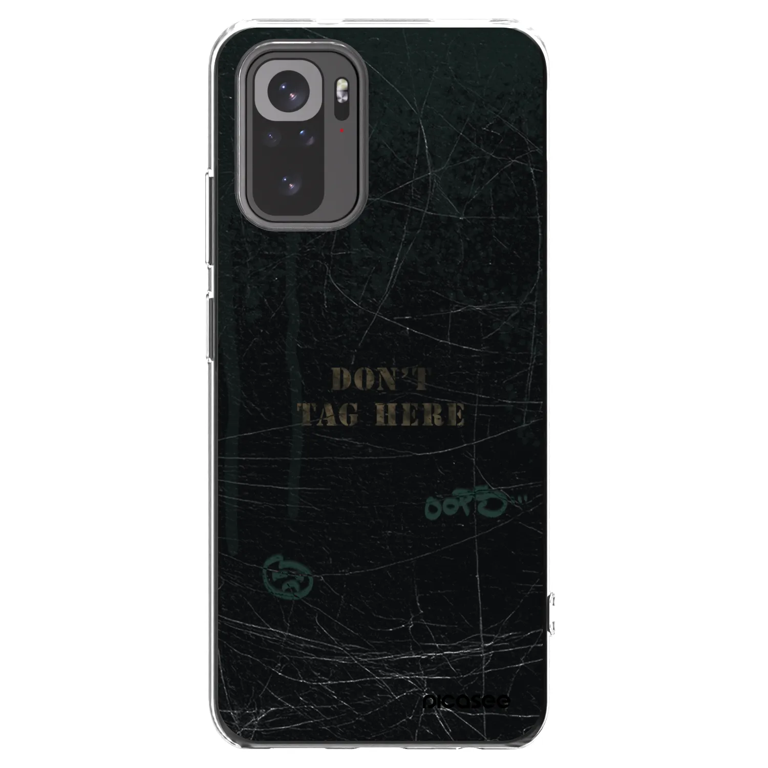 Picasee silikonski prozorni ovitek za Xiaomi Redmi Note 10S - DON´T TAG