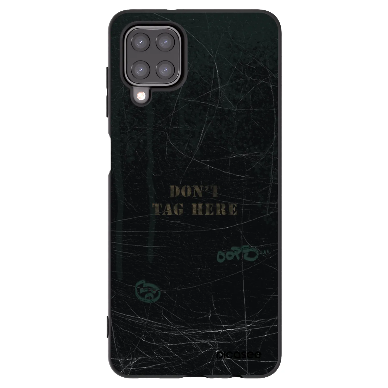 Picasee silikonski črni ovitek za Samsung Galaxy M12 M127F - DON´T TAG