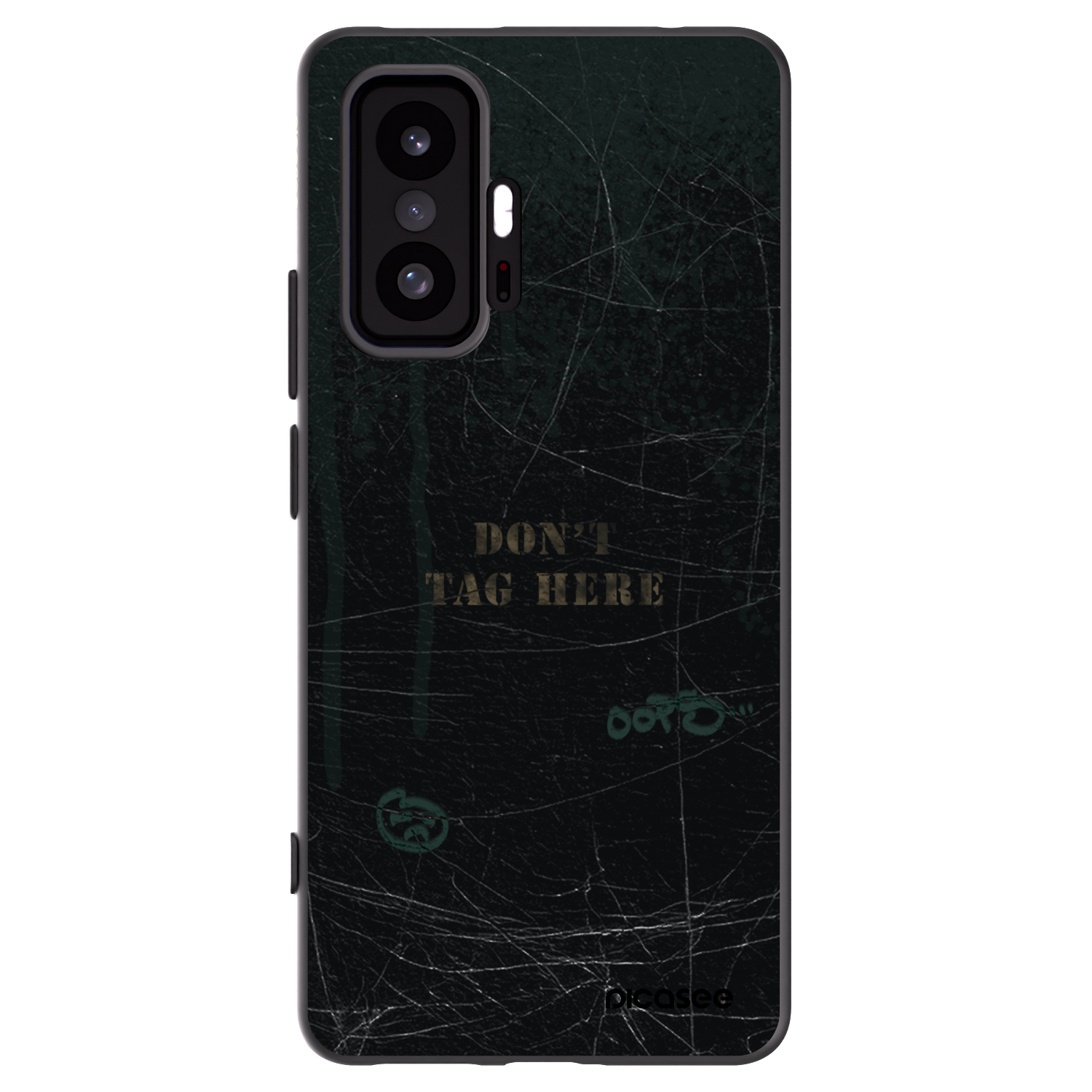 Picasee silikonski črni ovitek za Xiaomi 11T - DON´T TAG