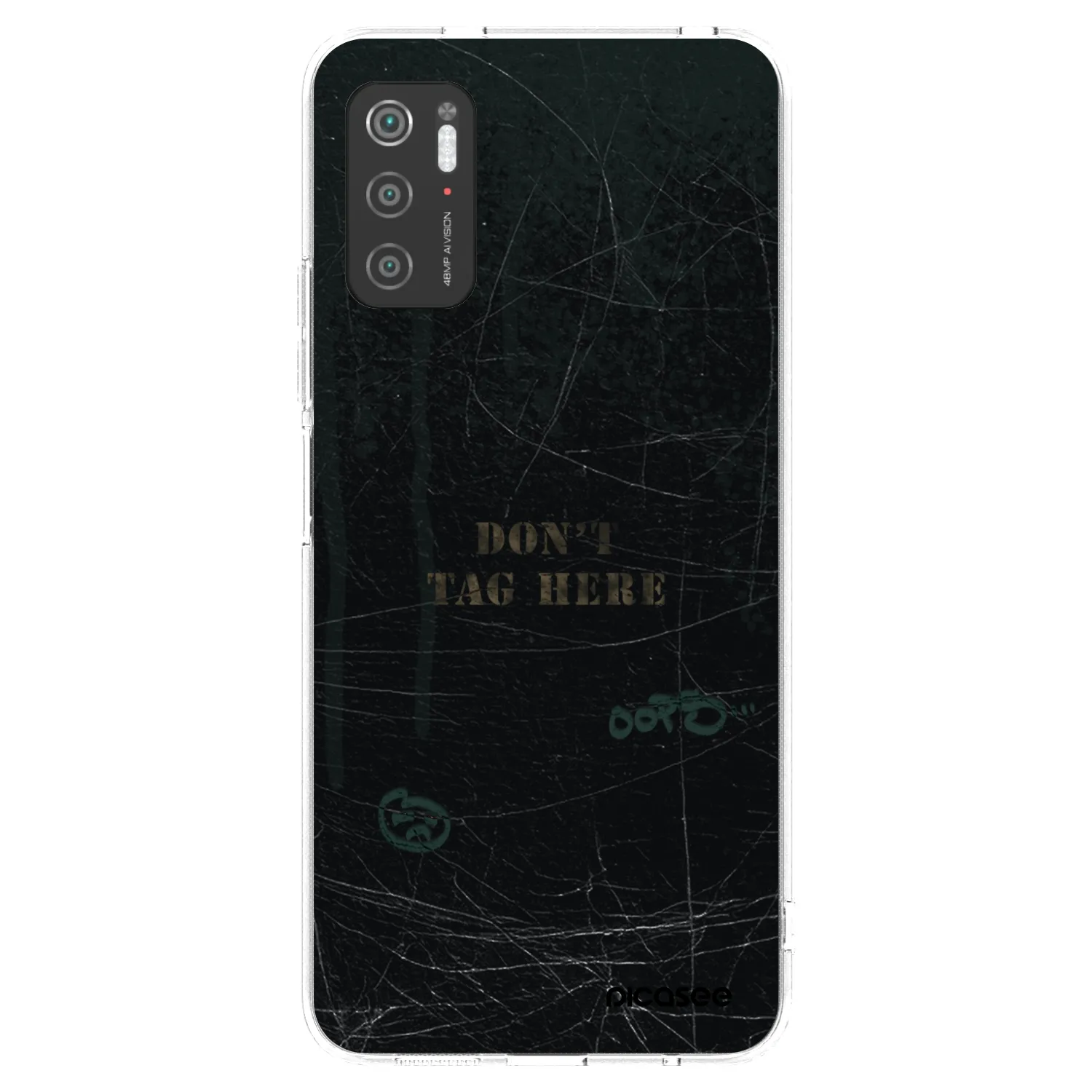 Picasee silikonski prozorni ovitek za Xiaomi Poco M3 Pro 5G - DON´T TAG