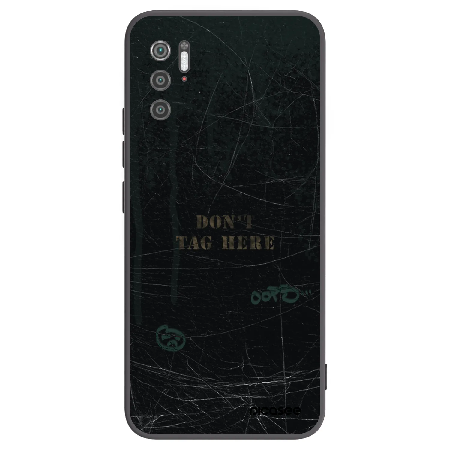 Picasee silikonski črni ovitek za Xiaomi Poco M3 Pro 5G - DON´T TAG