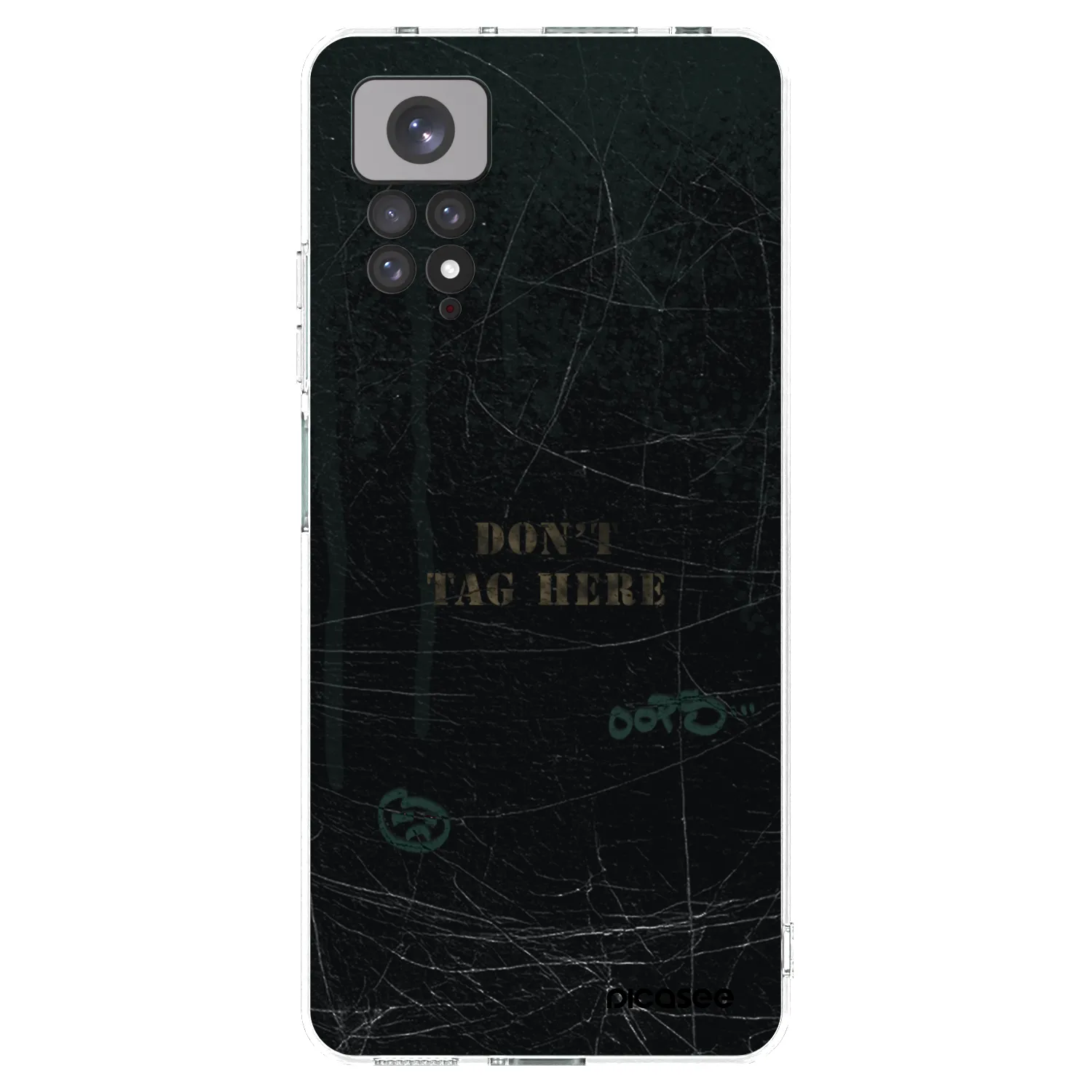 Picasee silikonski prozorni ovitek za Xiaomi Redmi Note 11S 4G - DON´T TAG