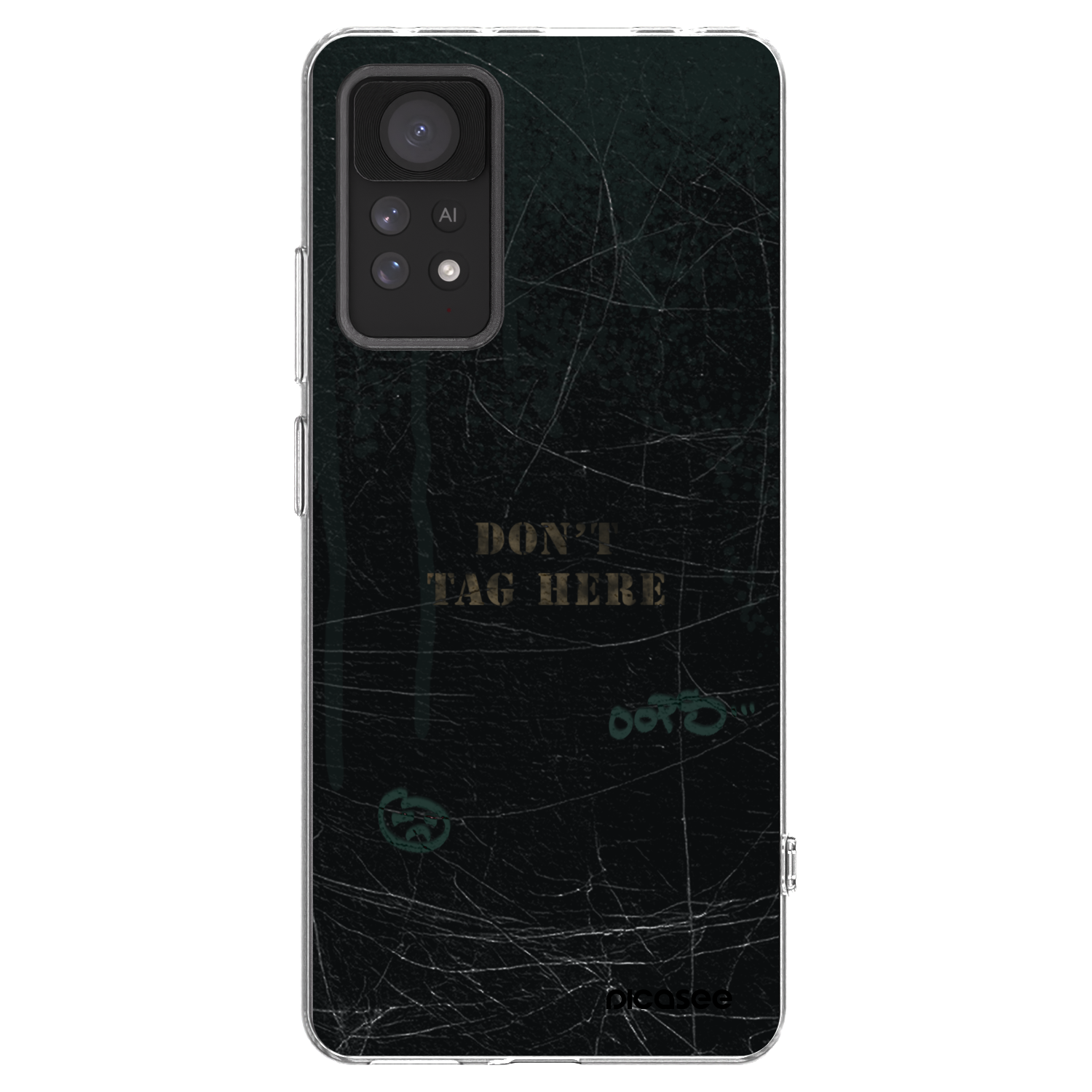 Picasee silikonski prozorni ovitek za Xiaomi Redmi Note 11 Pro - DON´T TAG