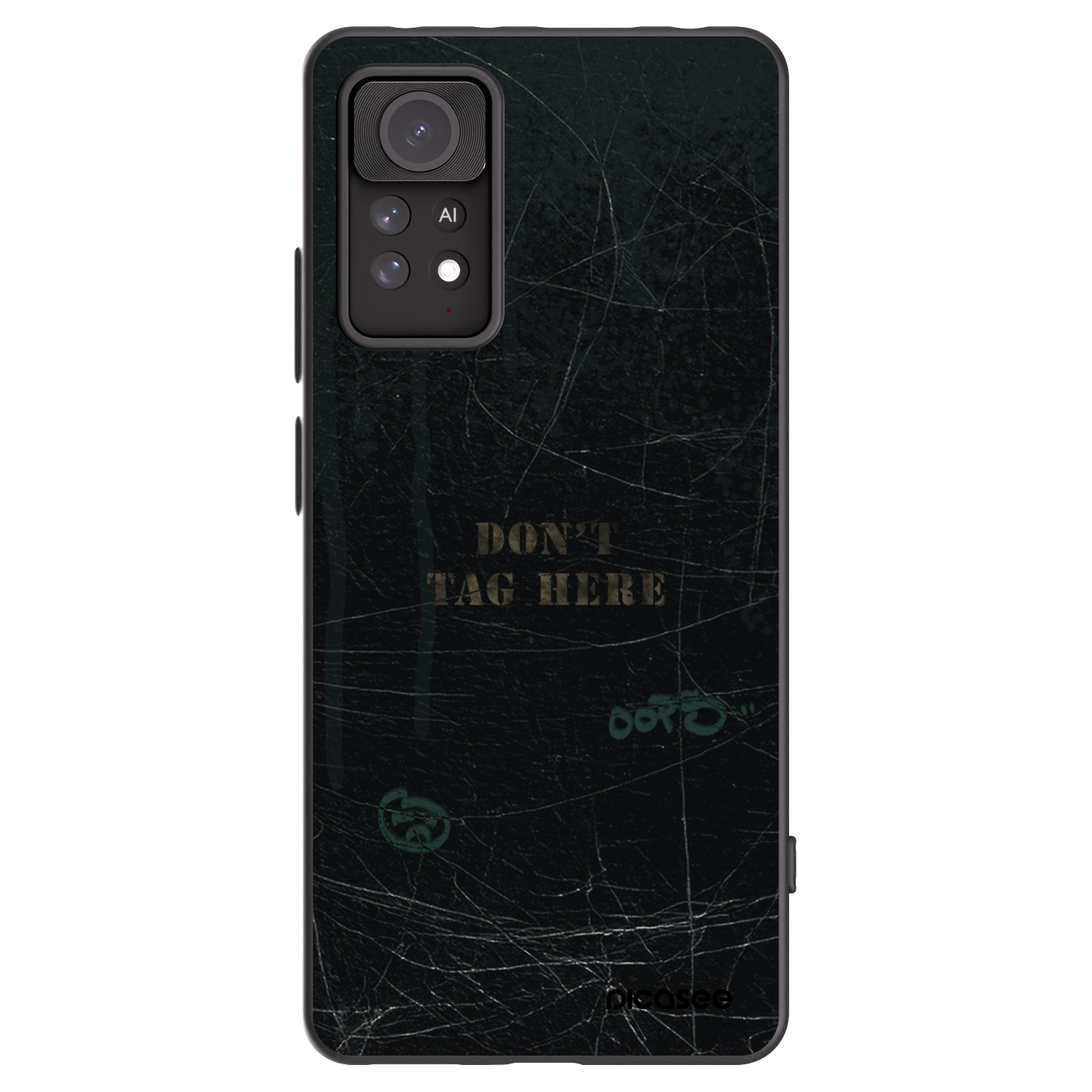 Picasee silikonski črni ovitek za Xiaomi Redmi Note 11 Pro 5G - DON´T TAG