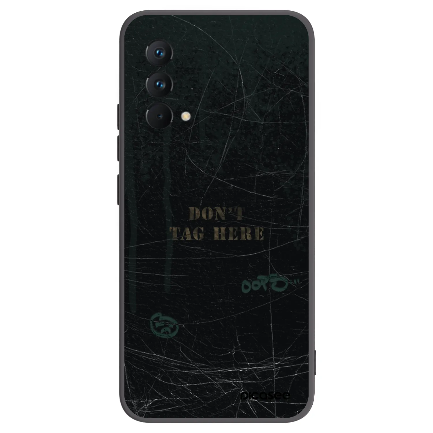 Picasee silikonski črni ovitek za Realme GT Master Edition 5G - DON´T TAG