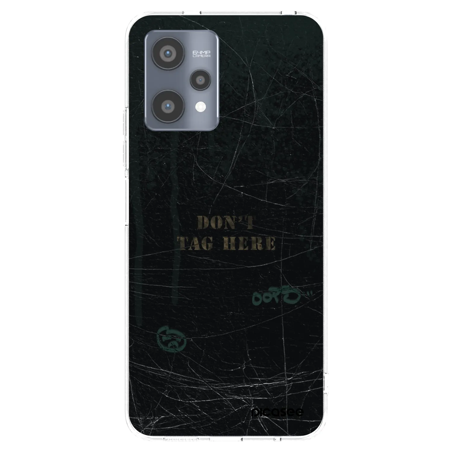 Picasee silikonski prozorni ovitek za Realme 9 Pro 5G - DON´T TAG