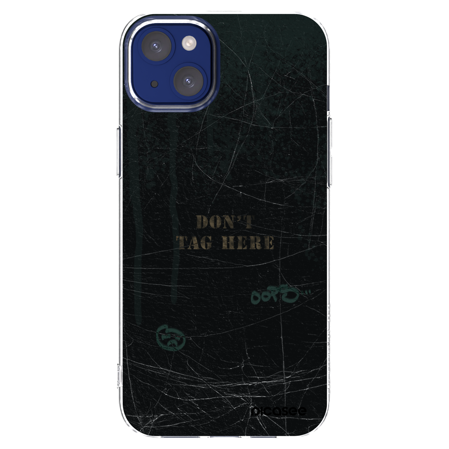 Picasee silikonski prozorni ovitek za Apple iPhone 14 Plus - DON´T TAG