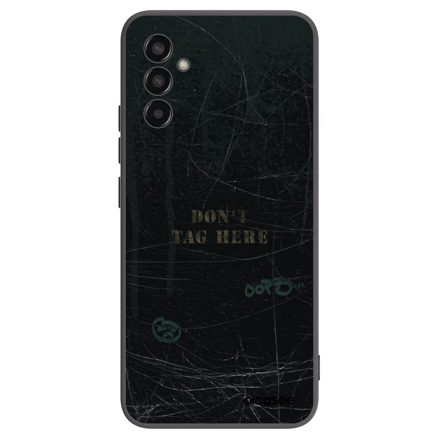 Picasee silikonski črni ovitek za Samsung Galaxy M13 M135F - DON´T TAG