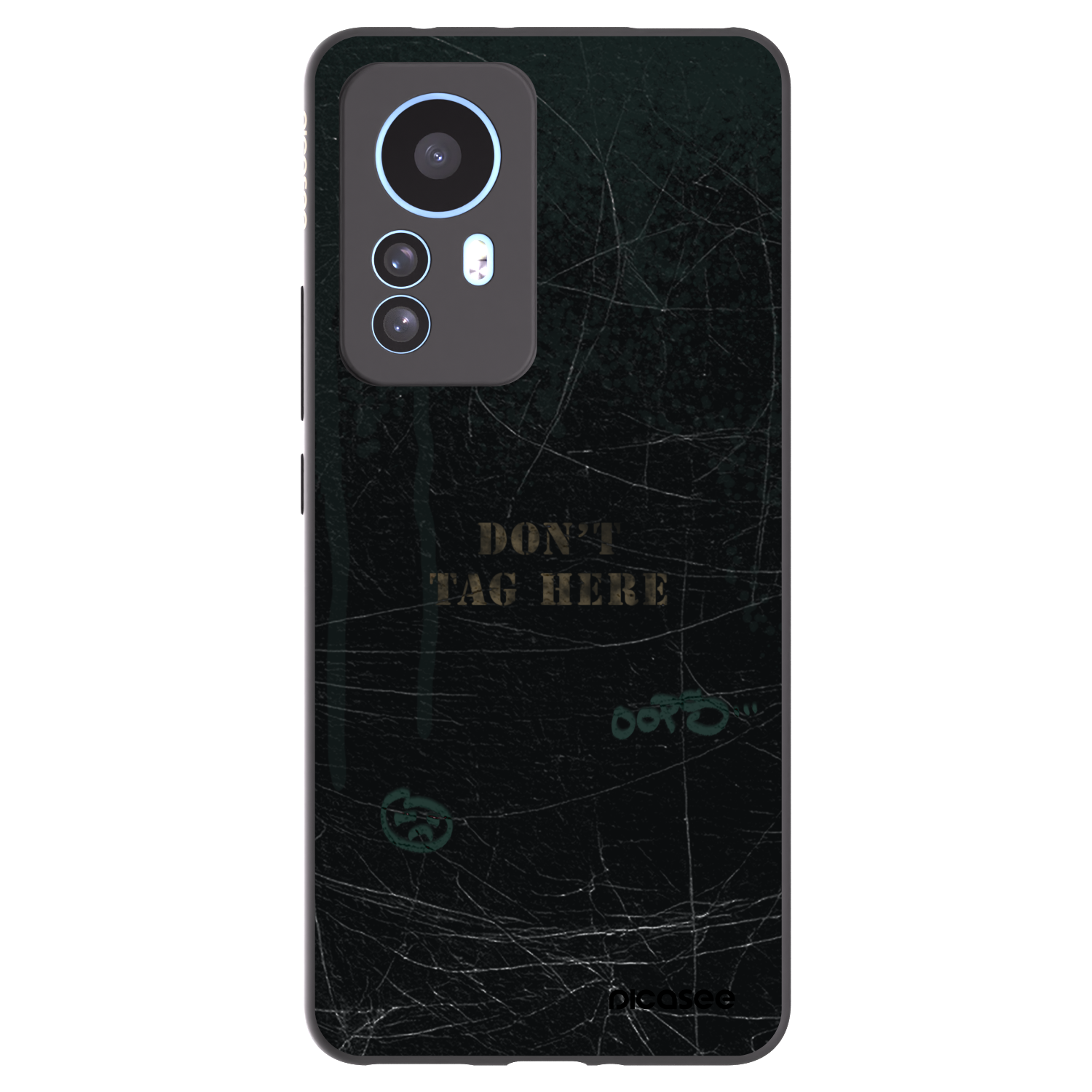 Picasee silikonski črni ovitek za Xiaomi 12T Pro - DON´T TAG