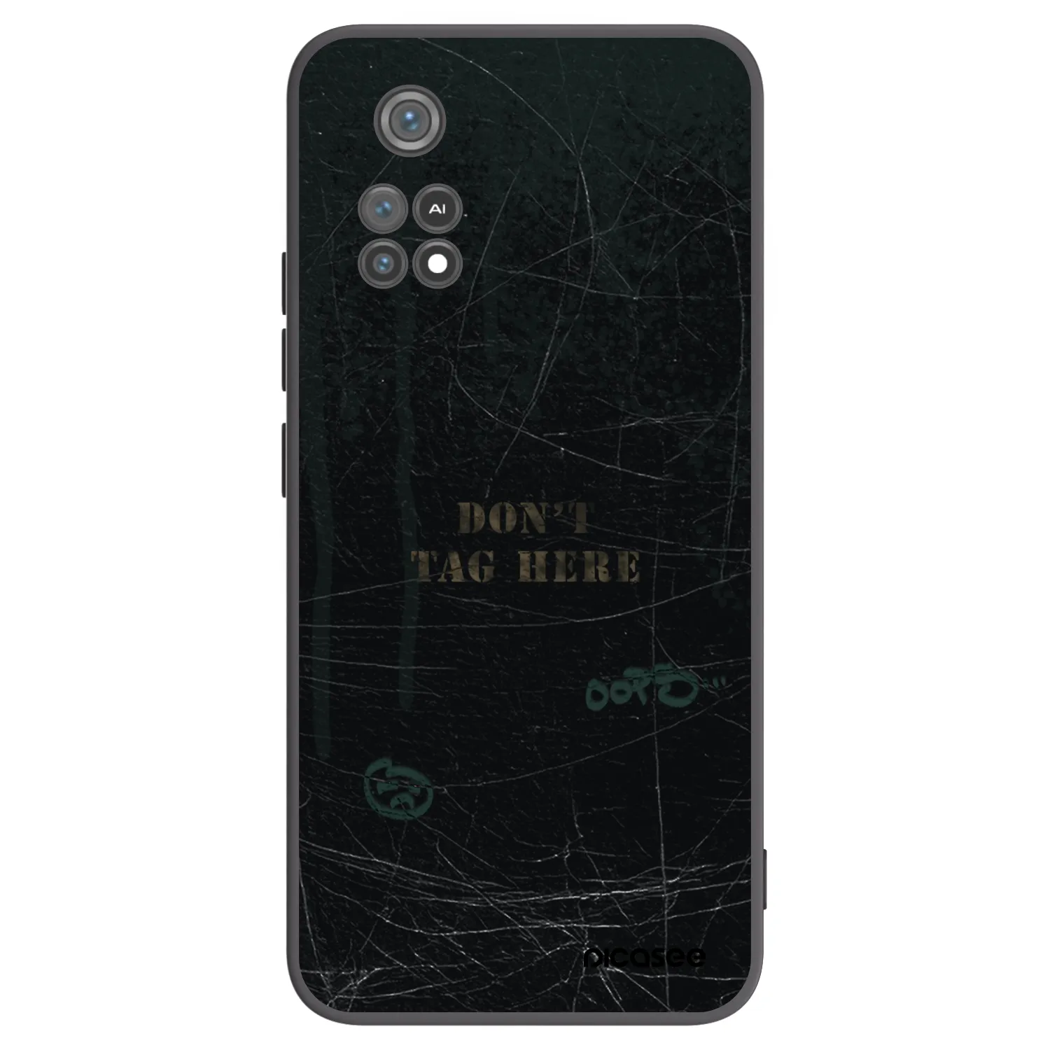 Picasee silikonski črni ovitek za Xiaomi Poco M4 Pro - DON´T TAG
