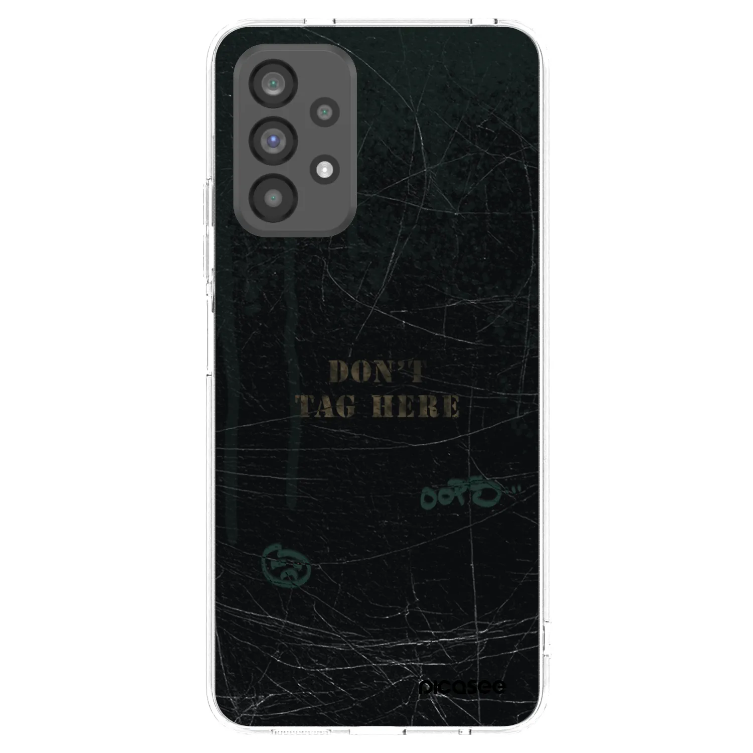 Picasee silikonski prozorni ovitek za Samsung Galaxy A73 5G - DON´T TAG