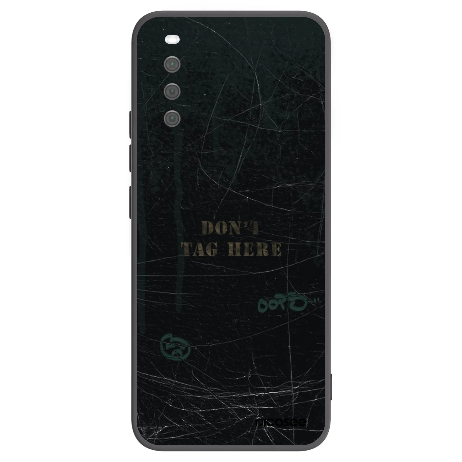 Picasee silikonski črni ovitek za Sony Xperia 10 III - DON´T TAG