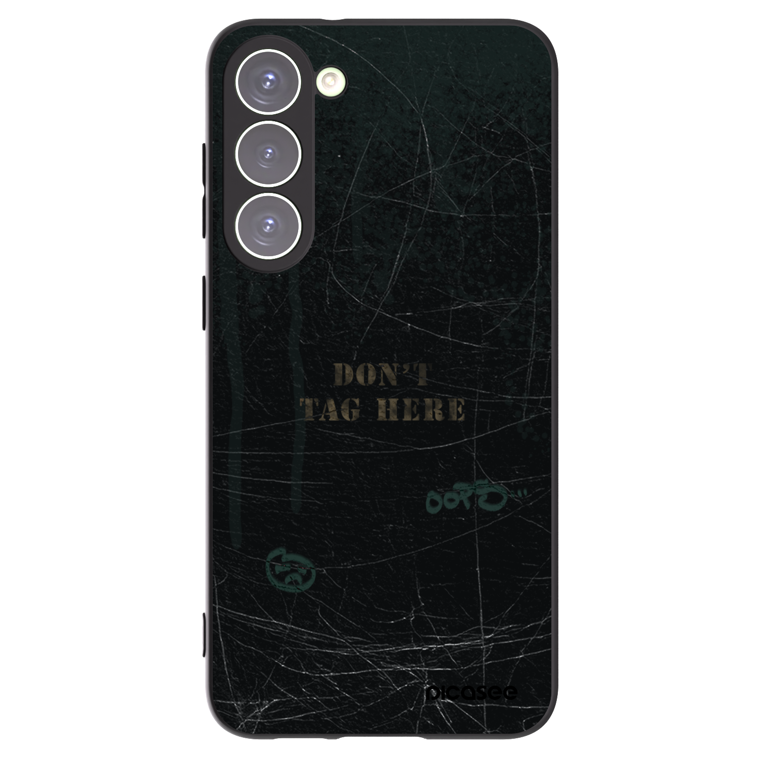 Picasee silikonski črni ovitek za Samsung Galaxy S23+ 5G - DON´T TAG