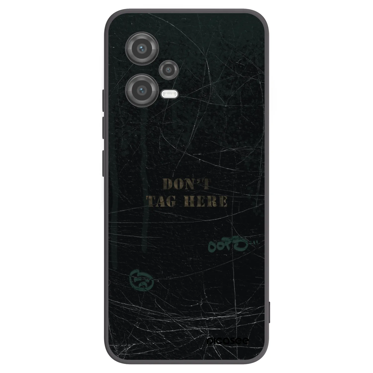 Picasee silikonski črni ovitek za Xiaomi Poco X5 - DON´T TAG