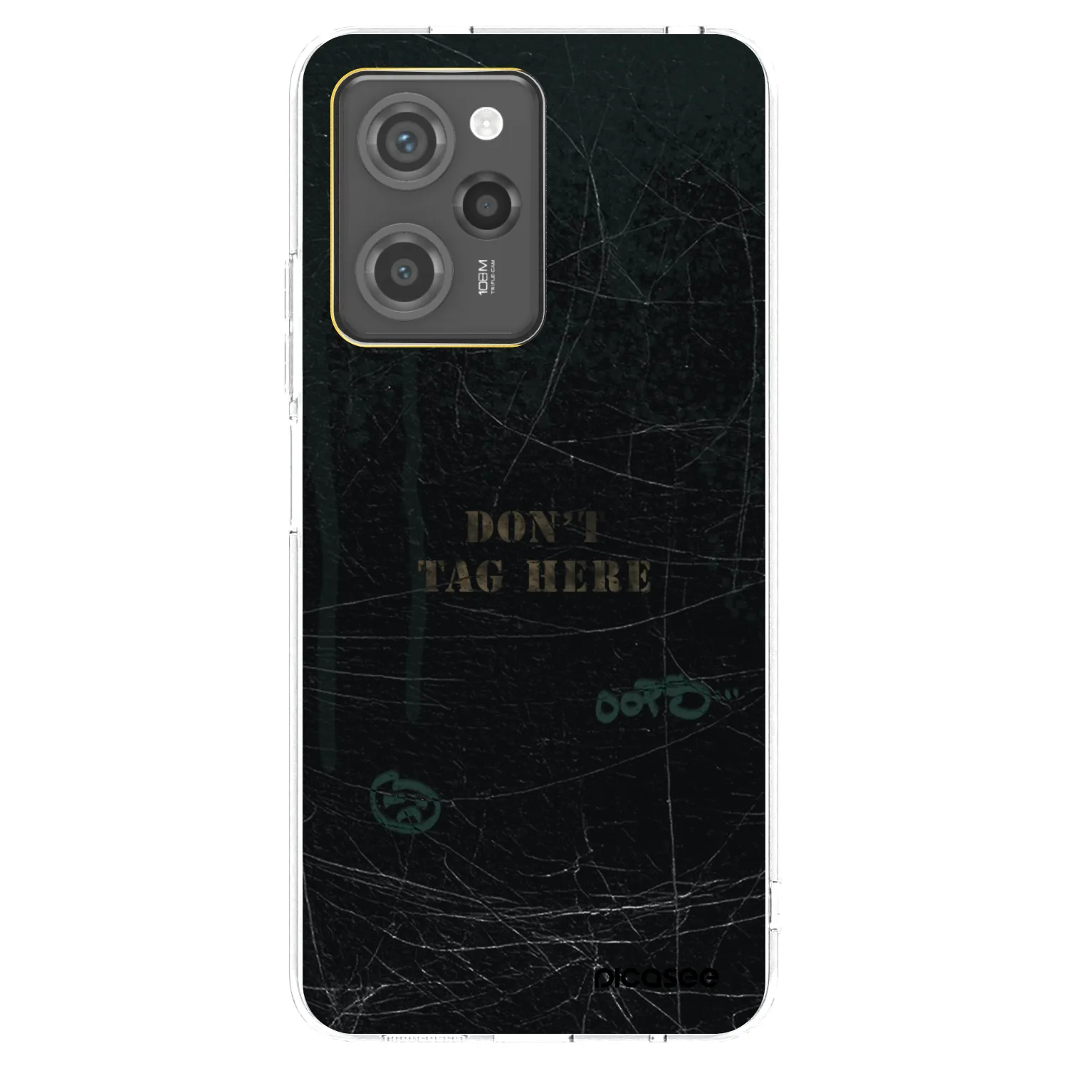 Picasee silikonski prozorni ovitek za Xiaomi Poco X5 Pro - DON´T TAG
