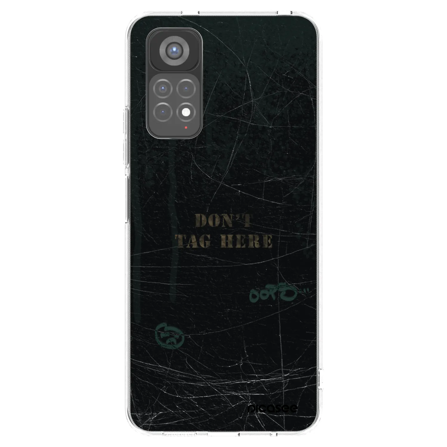 Picasee silikonski prozorni ovitek za Xiaomi Redmi Note 11S 5G - DON´T TAG