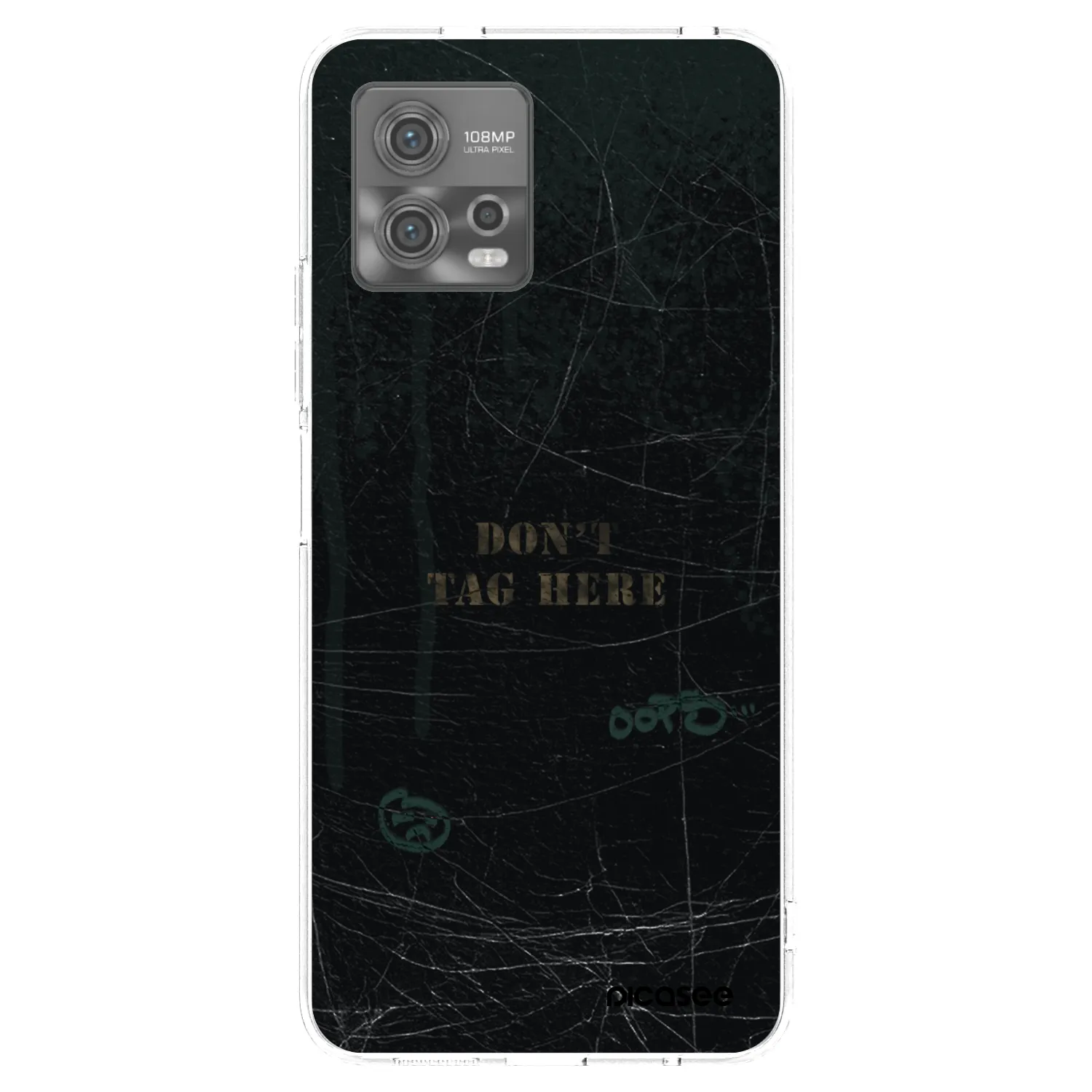 Picasee silikonski prozorni ovitek za Motorola Moto G72 - DON´T TAG