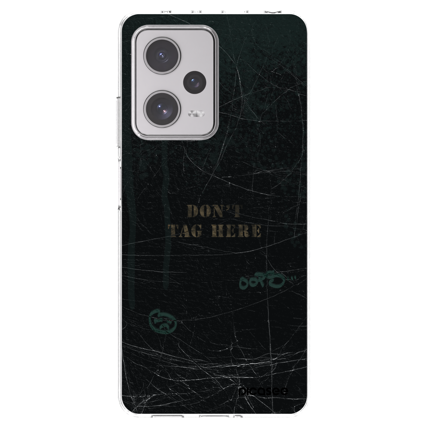 Picasee silikonski prozorni ovitek za Xiaomi Redmi Note 12 Pro+ 5G - DON´T TAG