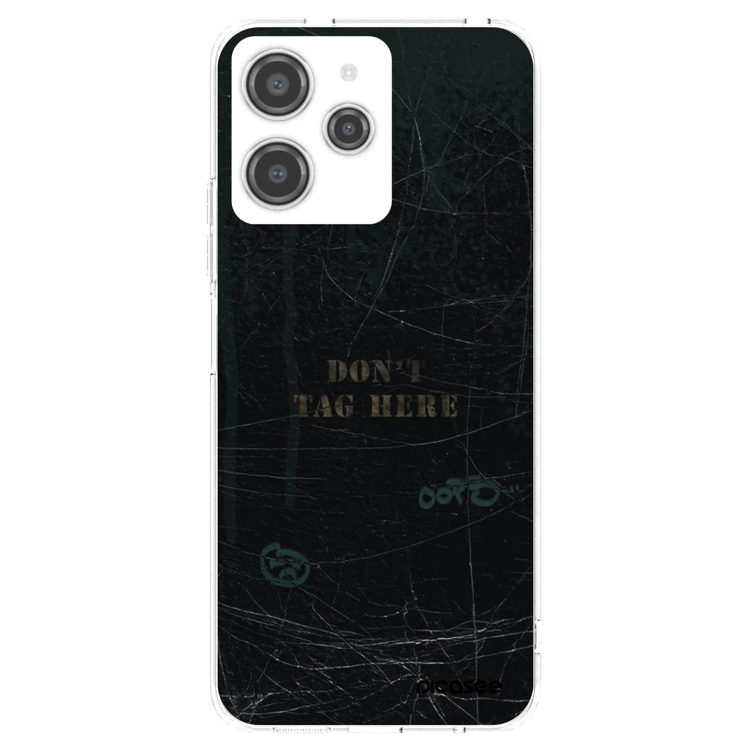 Picasee silikonski prozorni ovitek za Xiaomi Redmi 12 4G - DON´T TAG