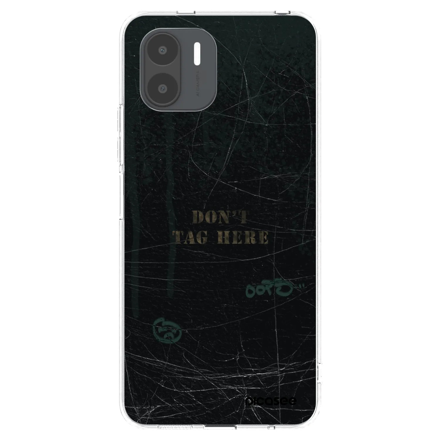Picasee silikonski prozorni ovitek za Xiaomi Redmi A2 - DON´T TAG