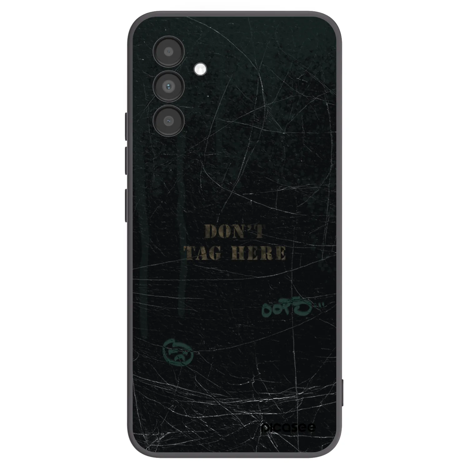 Picasee silikonski črni ovitek za Samsung Galaxy A04s A047F - DON´T TAG